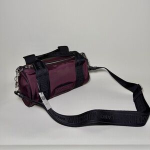 (New) Moschino Couture Mini Barrel Bag – Burgundy